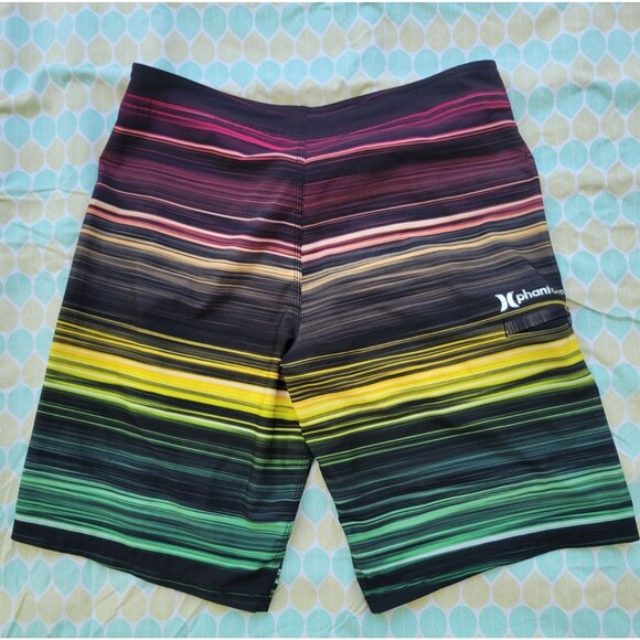 Hurley Men's Bermuda Board Shorts Cargo Pocket Size 32‎ - Picture 3 of 3